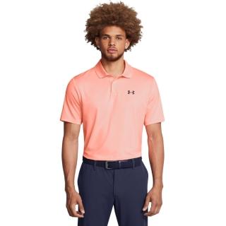 【UNDER ARMOUR】UA 男 Performance 3.0 短POLO_1377374-897(粉橘色)