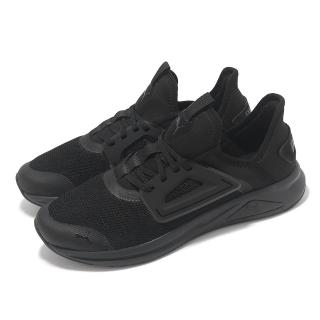 【PUMA】慢跑鞋 Enzo 2 Street 男鞋 黑 緩衝 透氣 全黑 運動鞋(310379-05)