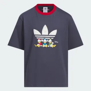 【adidas 愛迪達】DISNEY 唐老鴨系列 短袖上衣 童裝 - Originals JM9671