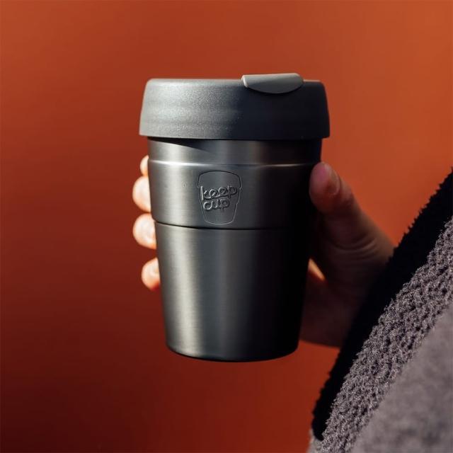 【KeepCup】官方直營 真空保溫杯 340m - 鎧甲銀(韓國高品質 304不鏽鋼原料製成)