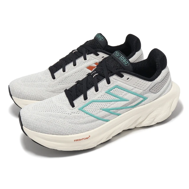 NEW BALANCE 慢跑鞋 Fresh Foam X 1080 V13 2E 男鞋 寬楦 灰質 前衛亮藍 運動鞋 NB(M1080AFF-2E)