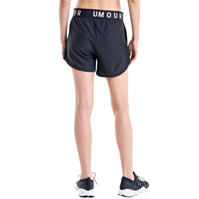 【UNDER ARMOUR】UA99精選 女 Play Up 5吋運動短褲_1355791-001(黑色)