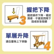 【NANSIN南星】總代理公司貨-日本單層油壓升降台車BS-50(油壓升降/手推車/推車/搬運器/工業推車/工廠)