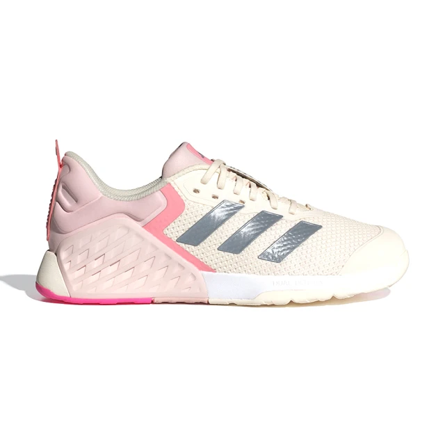 adidas 愛迪達 Dropset 3 Trainer 女鞋 粉白色 運動 訓練 支撐 中性 休閒鞋 ID8635