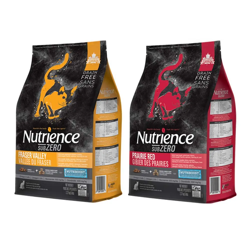 【Nutrience 紐崔斯】黑鑽頂極無穀貓+凍乾系列5kg(成貓飼料/全齡貓飼料/添加益生菌/WDJ)