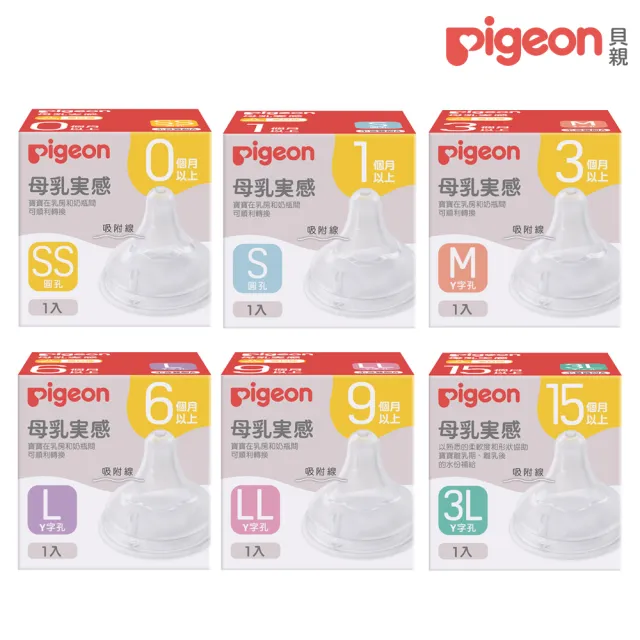 【Pigeon 貝親官方直營】第三代母乳實感玻璃自組奶瓶160ml