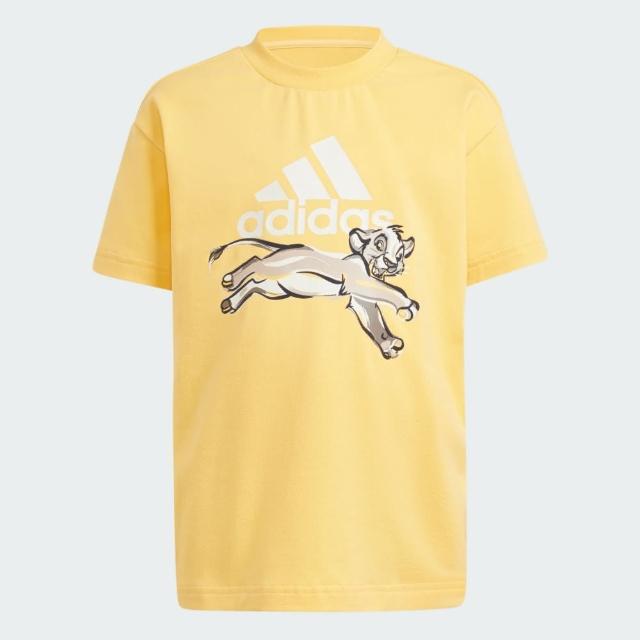 【adidas 愛迪達】DISNEY 獅子王 短袖上衣 T恤 童裝 IY7699