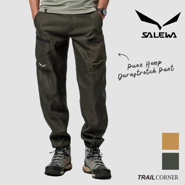 【SALEWA】PUEZ HEMP DURASTRETCH PANT 男 多功能長褲(夏季登山健行褲 工裝褲)