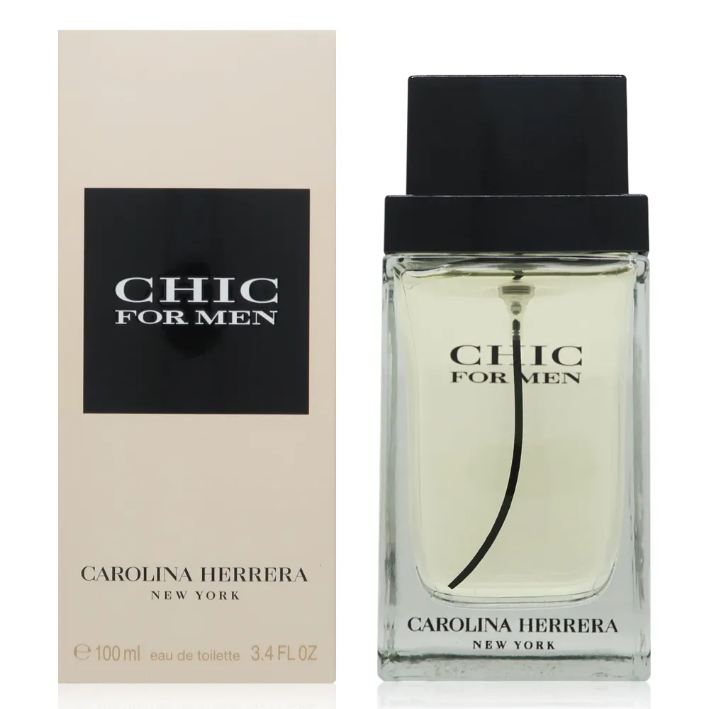 【Carolina Herrera】Chic 俏麗男性淡香水 EDT 100ml(平行輸入)