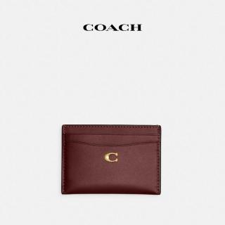 【COACH】蔻馳官方直營 卡夾-紅酒色(CM435)