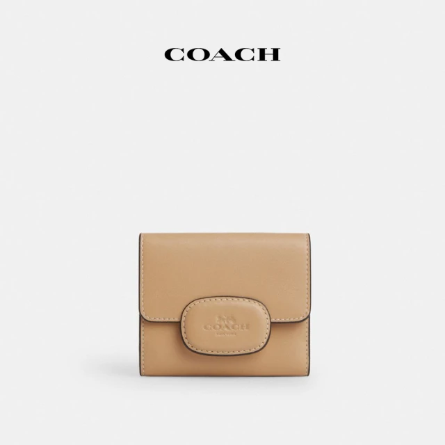 COACH 經典大C內裡圖騰手提/萬用包(黑灰)優惠推薦