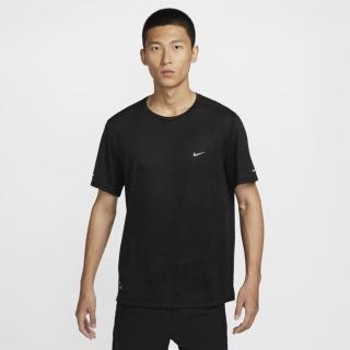 【NIKE 耐吉】短袖 上衣 運動 休閒 男 女 AS M NK DFADV RUN DIV SS TOP 黑色(FZ0584010)