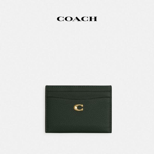 【COACH】蔻馳官方直營 卡夾-亞馬遜綠色(CM436)