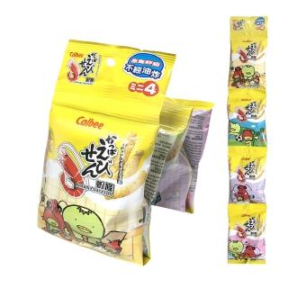 【Calbee 卡樂比】蝦條-和風醬汁口味(14gX4包)