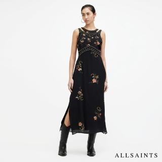 【ALLSAINTS】TANANA 人造絲個性碎花印花洋裝 WD593Z(常規版型)