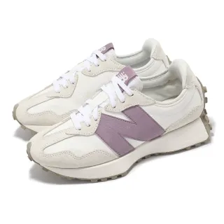 【NEW BALANCE】休閒鞋 327 女鞋 海鹽 白酒 麂皮 復古 NB(WS327KH-B)