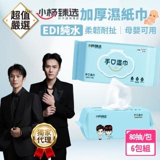 【DREAMCATCHER】小楊臻選 加厚純水濕紙巾(3包*2箱)
