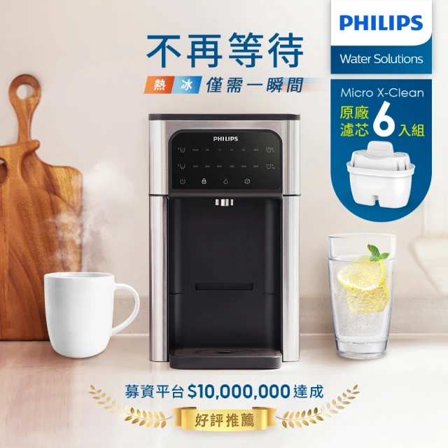 Philips 飛利浦 2.8L冰溫熱瞬熱式濾淨飲水機ADD