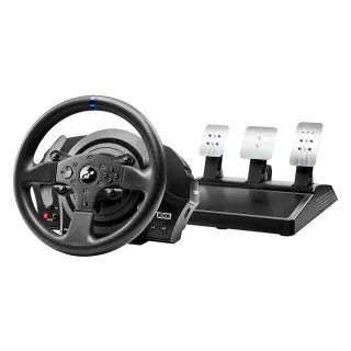 【THRUSTMASTER 圖馬斯特】T300RS方向盤 GT特仕版 金屬三踏板組(電競/賽車/方向盤/PS、GT授權)