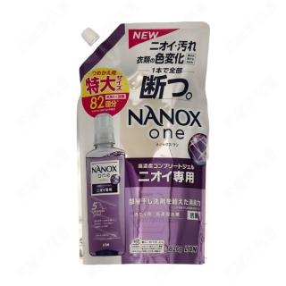 【LION 獅王】NANOX one 消臭抗菌洗衣精 補充包820g(平行輸入)