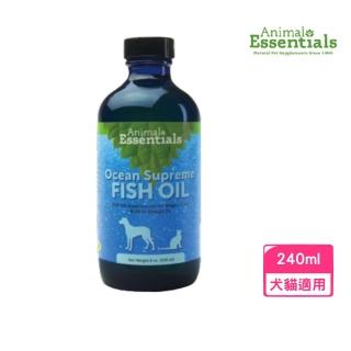 【Animal Essentials 藥草醫家】天然寵物保健-冰島OMEGA 3魚油 8oz/240ml(寵物保健)