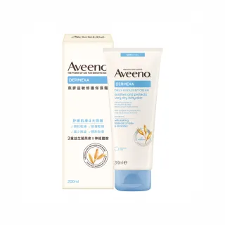 【Aveeno 艾惟諾】燕麥益敏修護保濕霜200ml(身體乳/保濕乳液/修護霜)