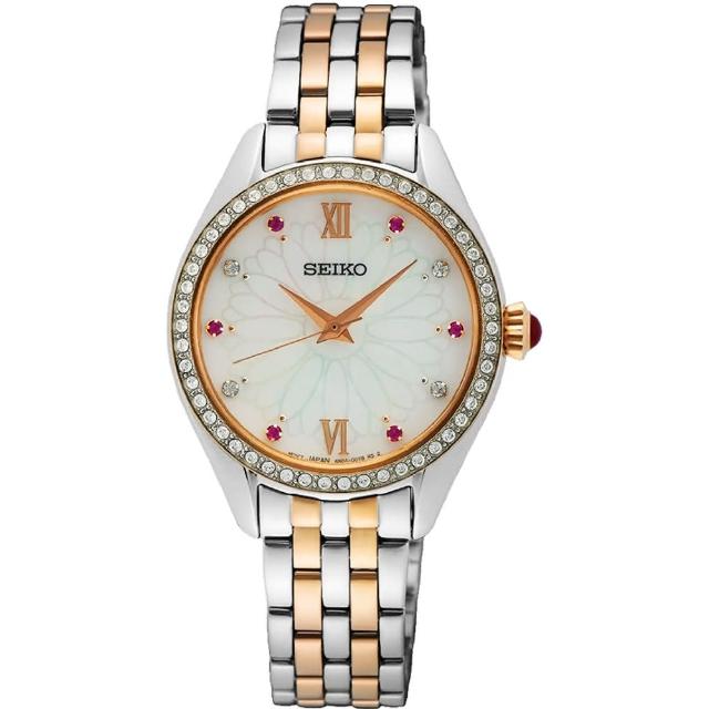 【SEIKO 精工】CS系列優雅晶鑽女錶-29mm 女王節 春夏推薦(SUR542P1/6N01-00K0KS)