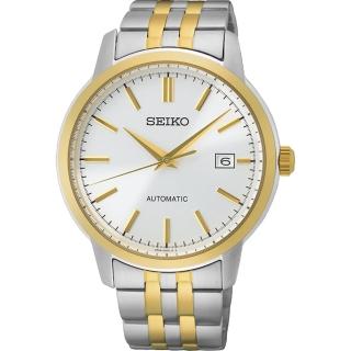 【SEIKO 精工】CS系列簡約機械錶 送行動電源 開學(SRPH92K1/4R35-05J0G)