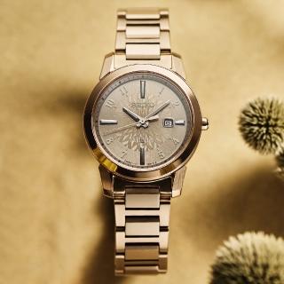 【SEIKO 精工】LUKIA 動人時光 太陽能女錶-31mm 送行動電源(SUT420J1/V137-0DK0B)