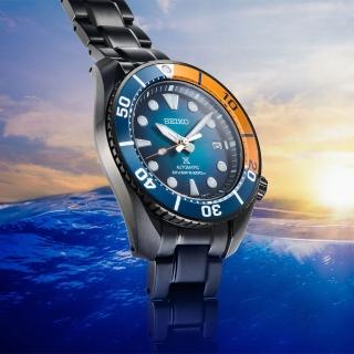 【SEIKO 精工】Prospex 日初 臺灣限量款 200米潛水機械錶 套錶 母親節 禮物 送禮(SPB343J1/6R35-02J0B)