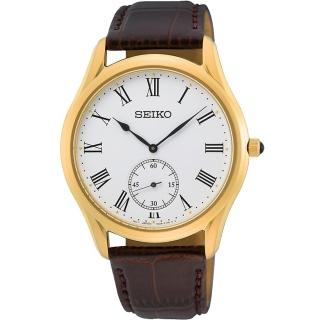 【SEIKO 精工】CS 城市簡約小秒盤手錶-39mm 母親節 禮物 送禮(SRK050P1/6G28-01A0G)