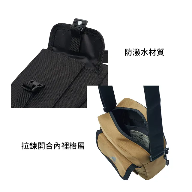 【KANGOL】袋鼠 口袋 小側包 64551704(側背包 工裝風)
