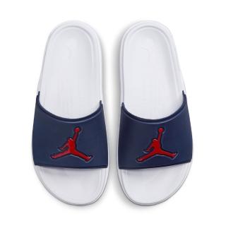 【NIKE 耐吉】拖鞋 男鞋 運動 AJ 喬丹 JORDAN JUMPMAN SLIDE 藍白 FQ1598-402