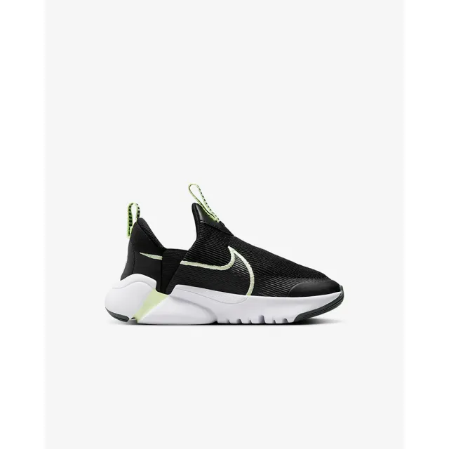 【NIKE 耐吉】運動鞋 慢跑鞋 跑鞋 童鞋 中大童 男 女 NIKE FLEX PLUS 2 PS 黑 綠(DV9000008)