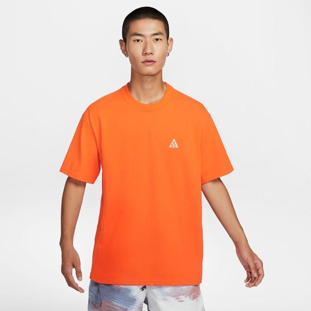 【NIKE 耐吉】短袖上衣 男款 運動 AS M NRG ACG SS LBR TEE 橘 DJ3643-819