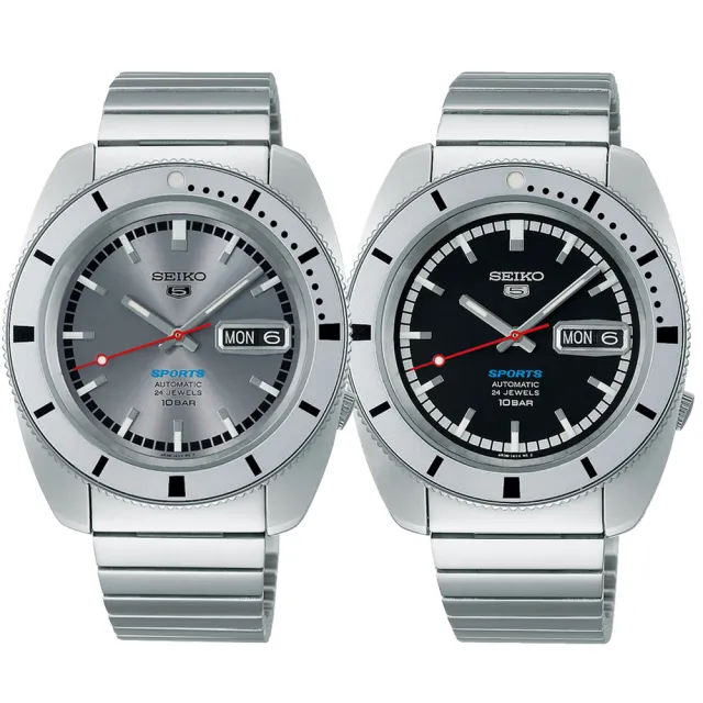 【SEIKO 精工】5 Sports 限量套組 復刻機械錶 38.5MM－SK014(SRPL03K1/SRPL05K1)