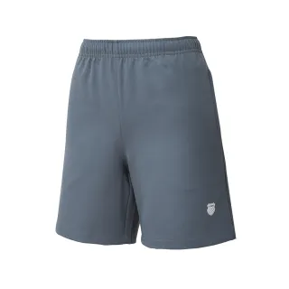 【K-SWISS】運動短褲-女-灰 PF Woven Shorts