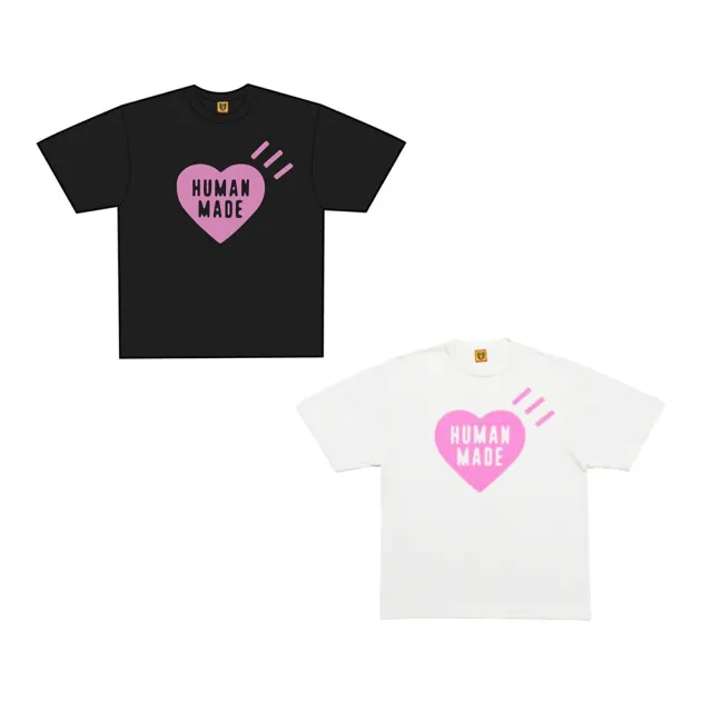 Human Made Heart T-Shirt 白粉原宿限定HM26TE018(T-shirt T恤短袖