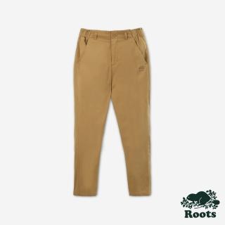 【Roots】Roots女裝- HIGH WAISTED STRAIGHT 長褲(棕色)