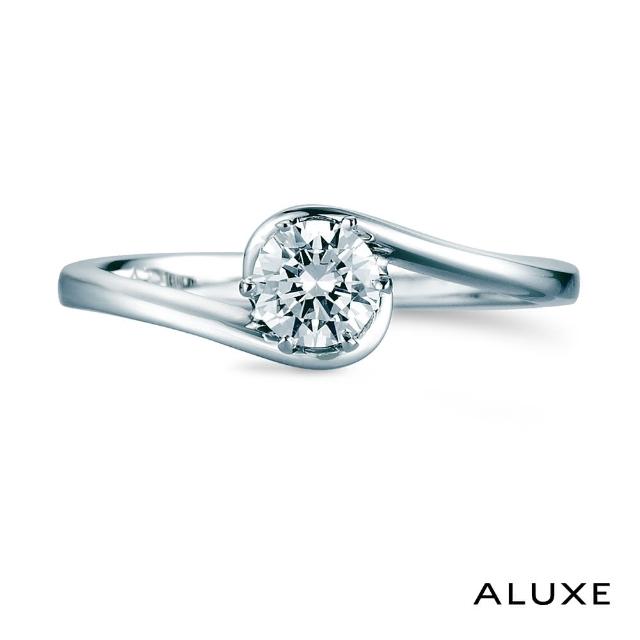 【ALUXE 亞立詩】0.30克拉 FVS2 18K金 求婚鑽戒 RS0651