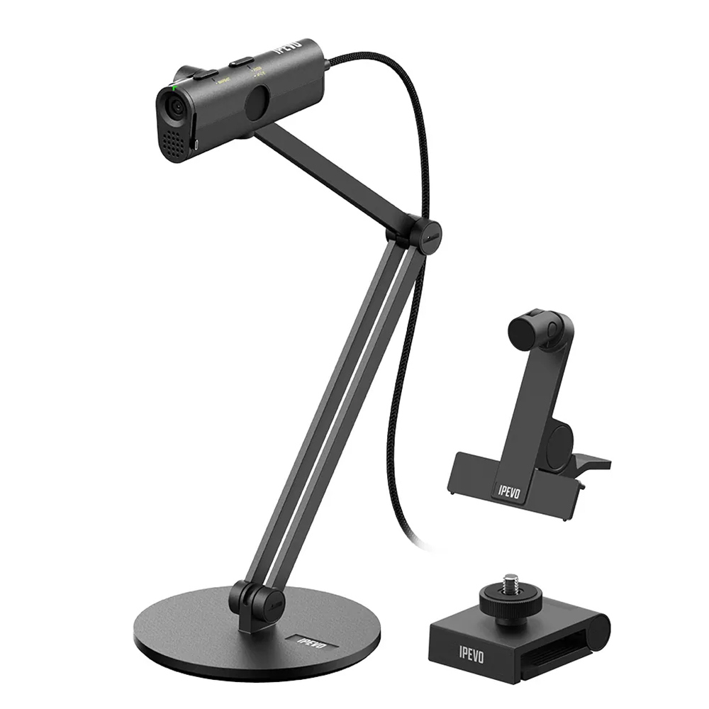 【IPEVO 愛比】P2V Ultra Full Pack 13MP USB攝影機(全配)