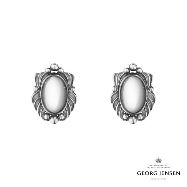 Georg Jensen 官方旗艦店 HERITAGE系列 2025 年度夾式耳環 氧化純銀