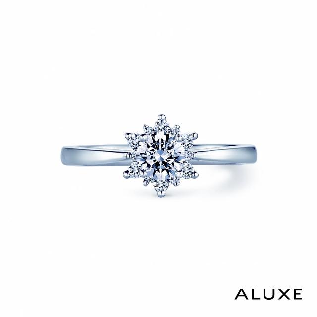 【ALUXE 亞立詩】0.30克拉 FVS2 18K金 求婚鑽戒 RS0693