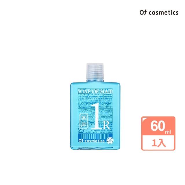 【Of cosmetics】奧芙蔻 柑橘頭皮調理洗髮液態皂 1-R攜帶瓶60ml(適合頭髮稀疏 / 頭皮敏弱適用)