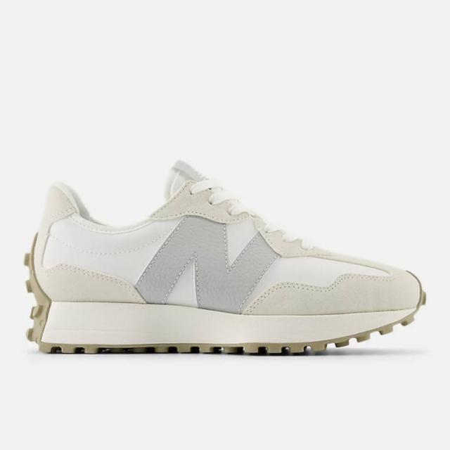 【NEW BALANCE】女 休閒鞋 運動 經典 復古 NB 327 B楦 舒適 緩震 海鹽灰(WS327KE)