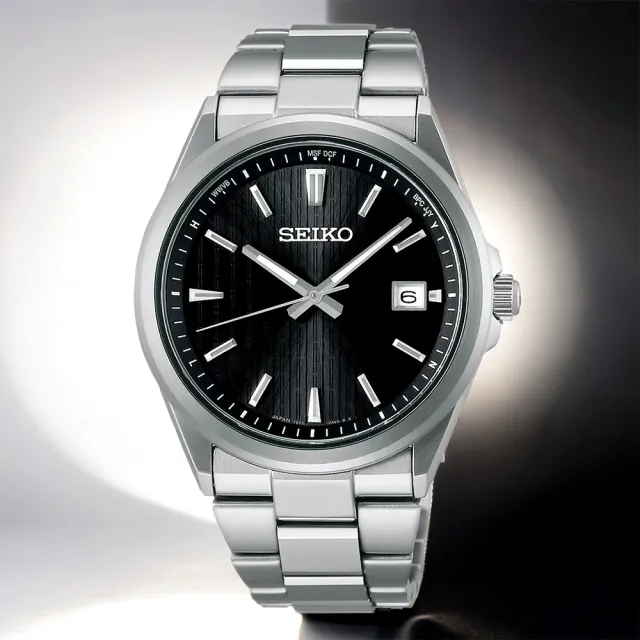 【SEIKO 精工】經典太陽能電波手錶-39.8mm 開學(SBTM351J/7B72-0AK0D)