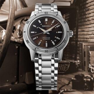 【SEIKO 精工】Presage Style60’s 復古風機械錶-39.5mm 禮物 送禮 推薦(SRPL09J1/4R35-06H0U)