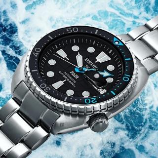 【SEIKO 精工】Prospex PADI 聯名200米潛水機械錶 送行動電源(SRPG19K1/4R36-06Z0I)