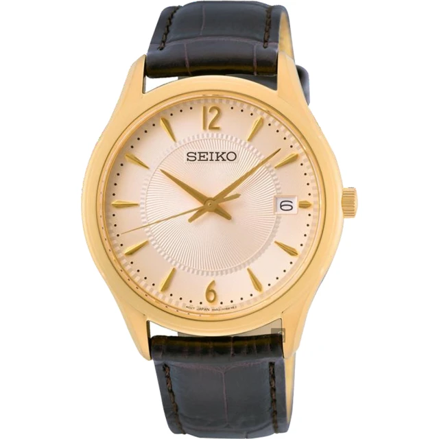 SEIKO 精工 CS 城市簡約手錶 送行動電源 開學(SUR472P1/6N52-00D0J)