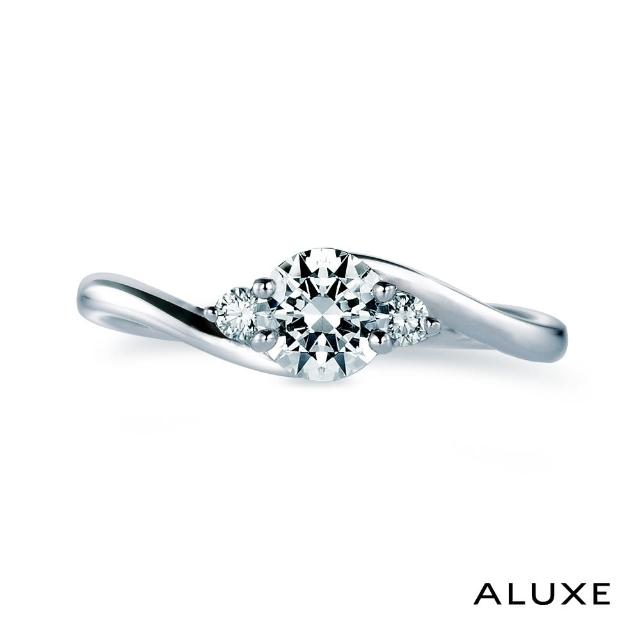 【ALUXE 亞立詩】0.30克拉 FVS2 18K金 求婚鑽戒 RS0114
